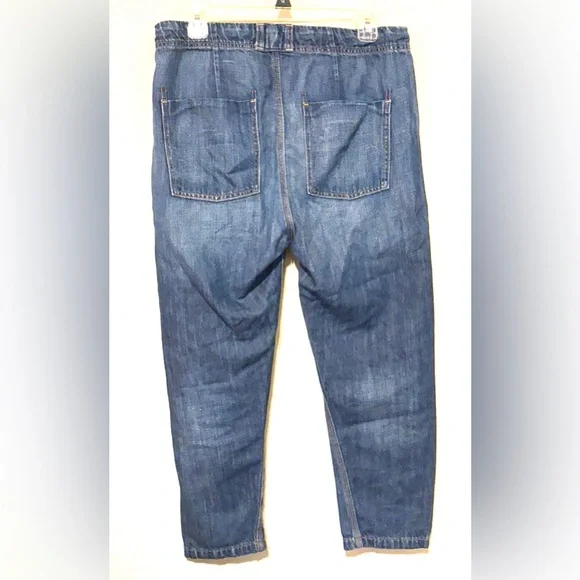 Vince. Capri Jeans Drawstring Waist Sz XS
